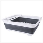 Folding Kitchen Dish Drainer Drying Rack Tableware Plate Holder Dinnerware Shelf Storage Organizer Kitchen Accessories