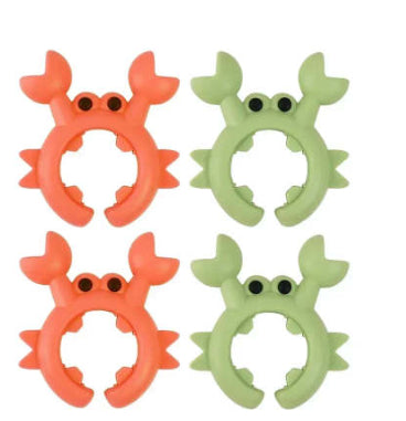 Homzoom Little Crab Spatula Holder – Silicone Anti-Overflow Turner Frame