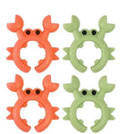 Homzoom Little Crab Spatula Holder – Silicone Anti-Overflow Turner Frame