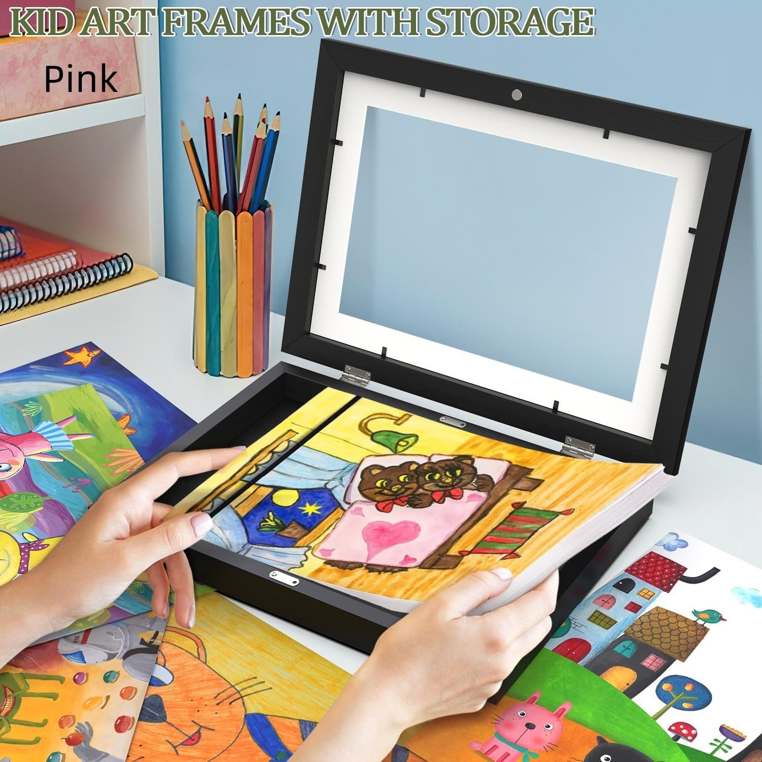 Art Magnetic Frame Can Store Photo Frames