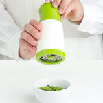 Homzoom Herb Grinder & Spice Mill – Stainless Steel Parsley Shredder Chopper