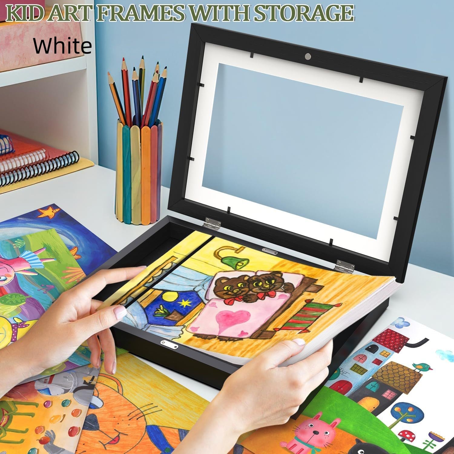 Art Magnetic Frame Can Store Photo Frames