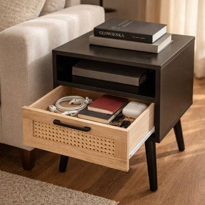 Modern Nightstand with Storage