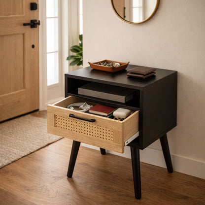 Modern Nightstand with Storage