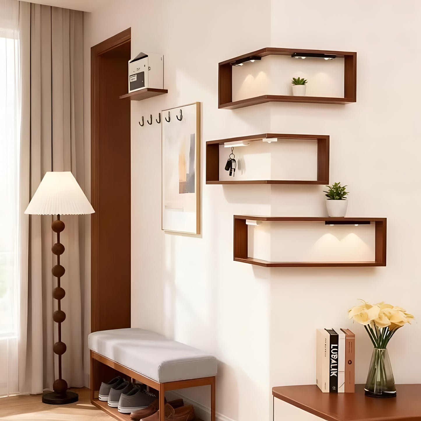 Turn Dead Corners Into Stylish Storage in Seconds
