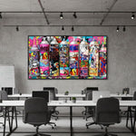 Homzoom Abstract Street Graffiti Wall Art