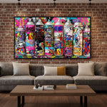 Homzoom Abstract Street Graffiti Wall Art