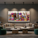 Homzoom Abstract Street Graffiti Wall Art