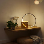 Homzoom Touch Bedside Lamp with Alarm Clock