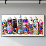 Homzoom Abstract Street Graffiti Wall Art