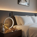 Homzoom Touch Bedside Lamp with Alarm Clock