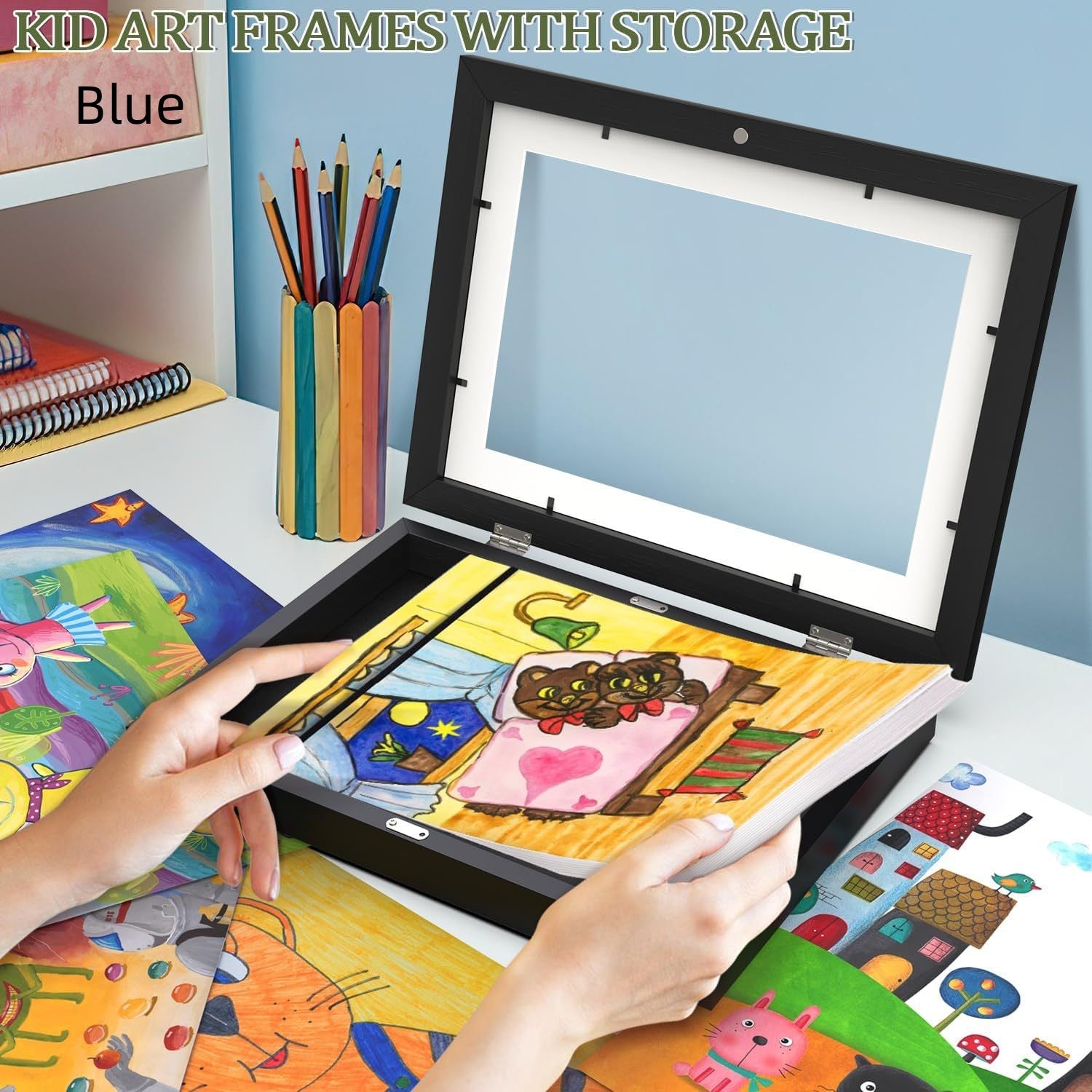 Art Magnetic Frame Can Store Photo Frames