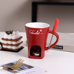 Homzoom Ceramic Chocolate Fondue Cup