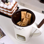 Homzoom Ceramic Chocolate Fondue Cup